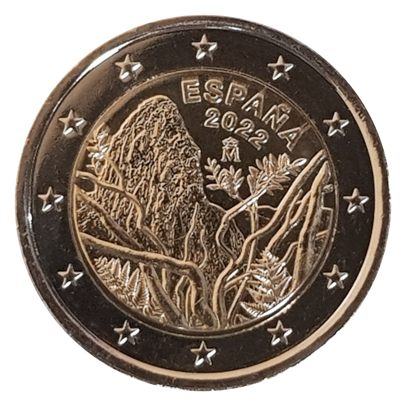 Moneta da 2 Euro Spagna 2022 La Gomera Moneta Commemorativa UNC