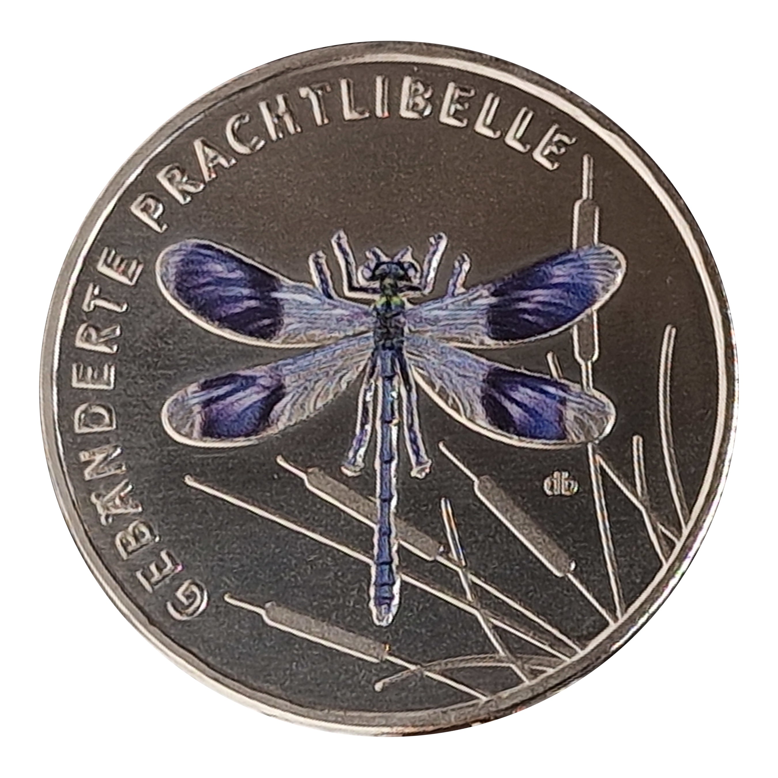 Moneta da 5 euro Germania 2023 Calopteryx Vannata Moneta Commemorativa UNC