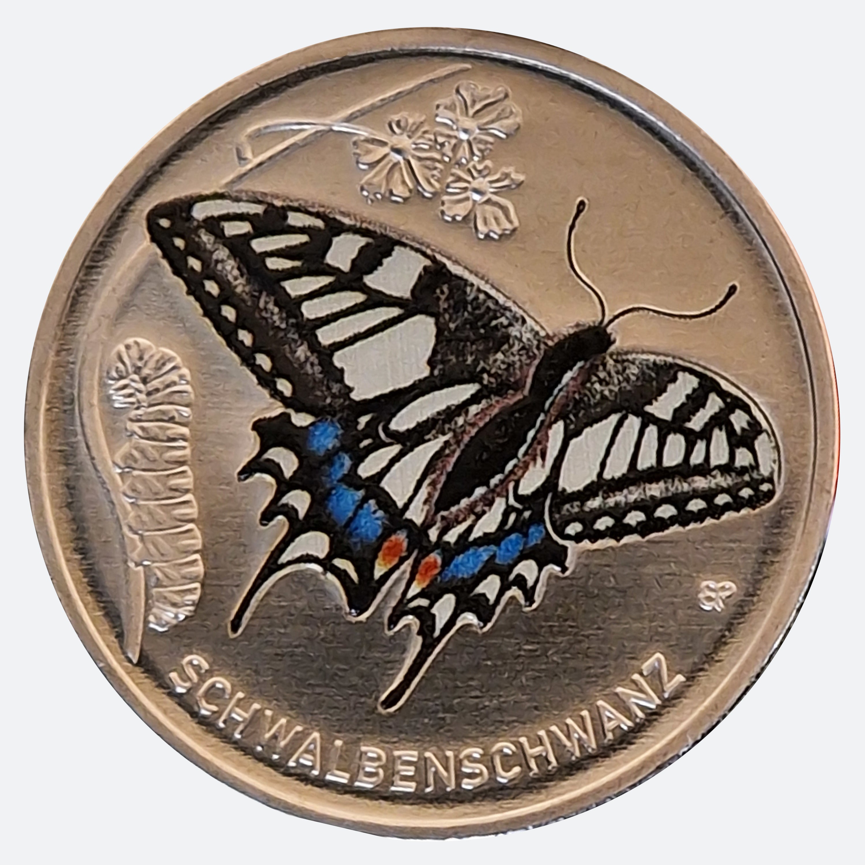 5 Euro Münze Deutschland 2023 Schwalbenschwanz Sondermünze UNC