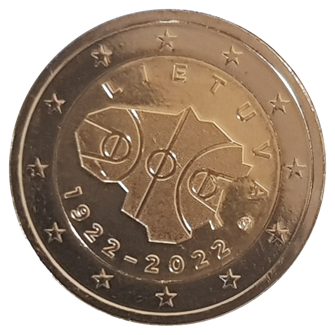 2 Euro Münze Litauen 2022 Basketball Sondermünze UNC