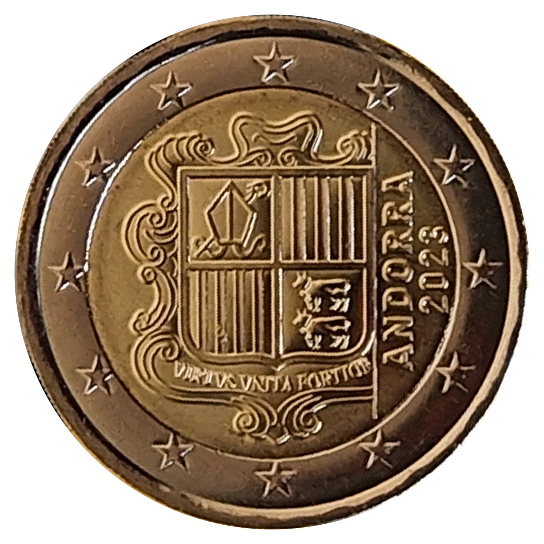 Moneta da 2 euro Andorra 2023 UNC