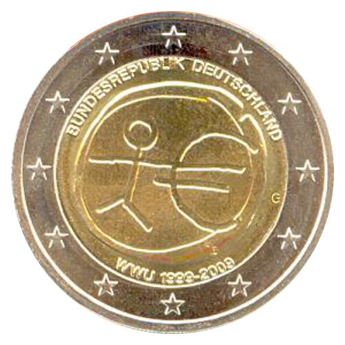 2 Euro Münze Deutschland 2009 G WWU Sondermünze UNC