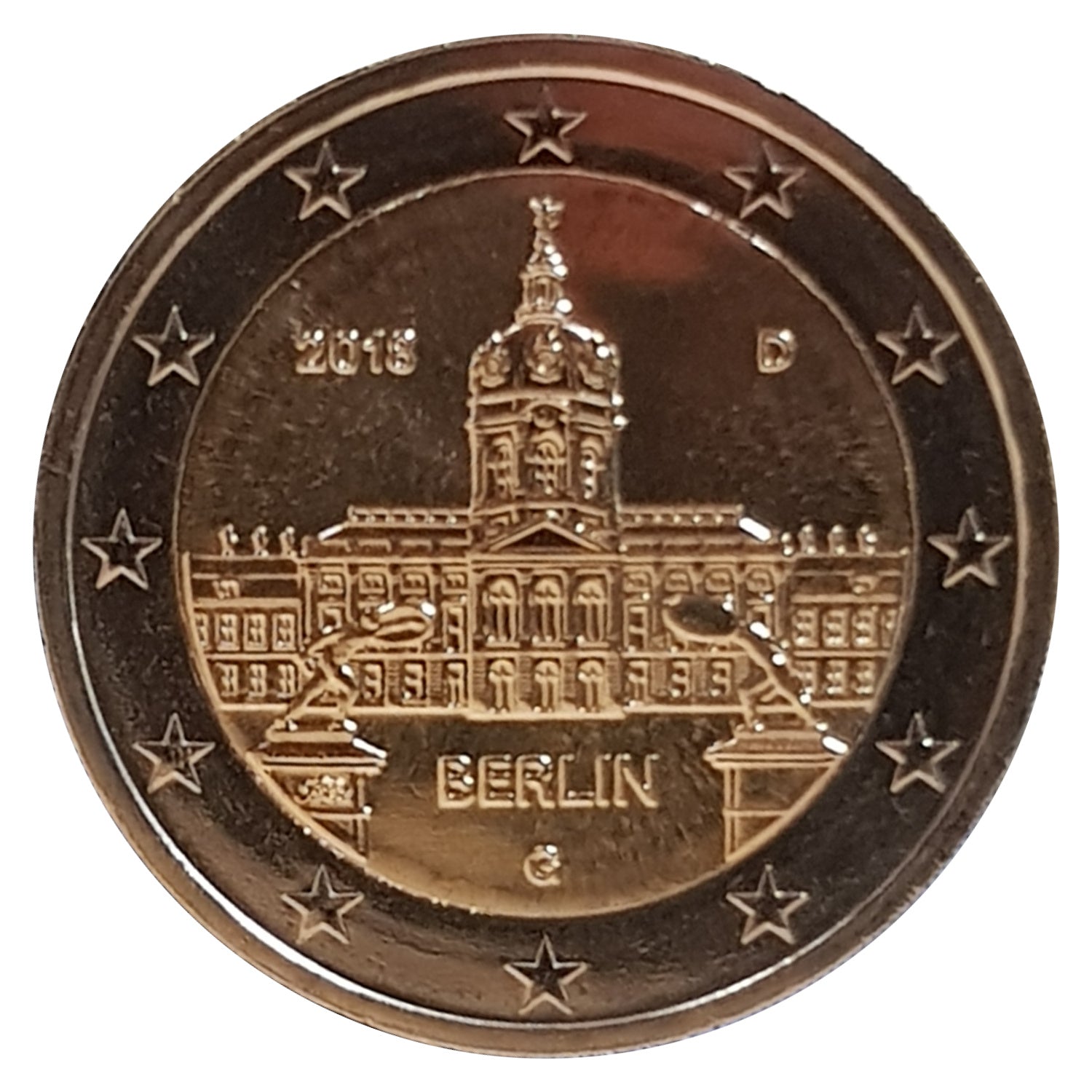 2 Euro Münze Deutschland 2018 G Berlin Sondermünze UNC