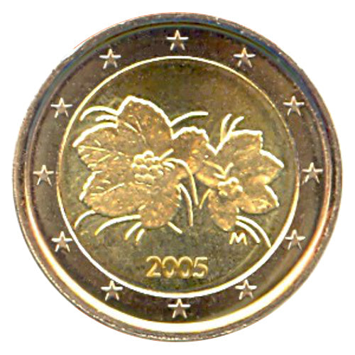 Moneta da 2 euro Finlandia 2005 UNC