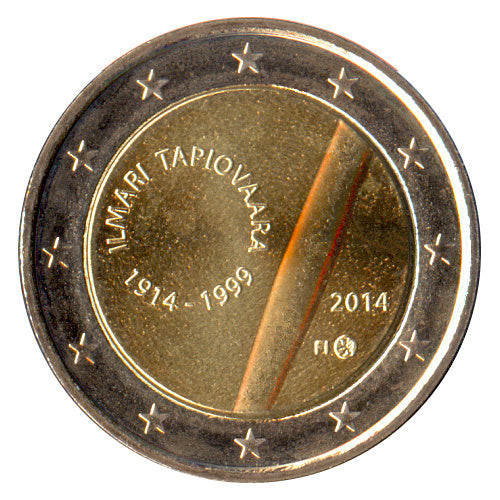 2 Euro Münze Finnland 2014 Ilmari Tapiovaara Sondermünze UNC