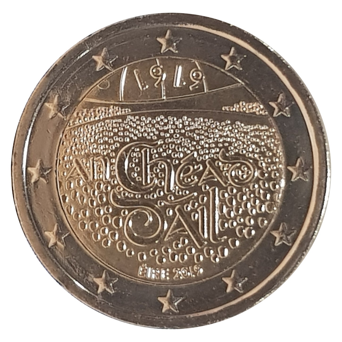 Moneta da 2 euro Irlanda 2019 Dáil Éireann – Parlamento Moneta commemorativa UNC