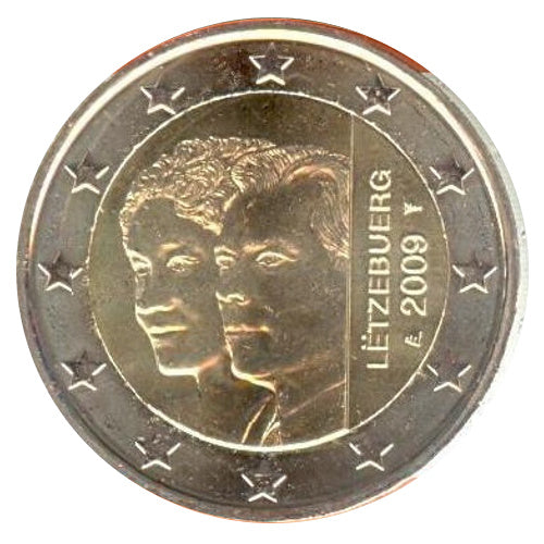 Moneta da 2 euro Lussemburgo 2009 Granduchessa Carlotta Moneta Commemorativa UNC