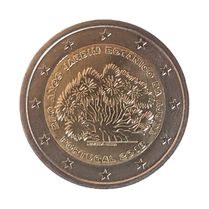 2 Euro Münze Portugal 2018 Botanischer Garten Sondermünze UNC