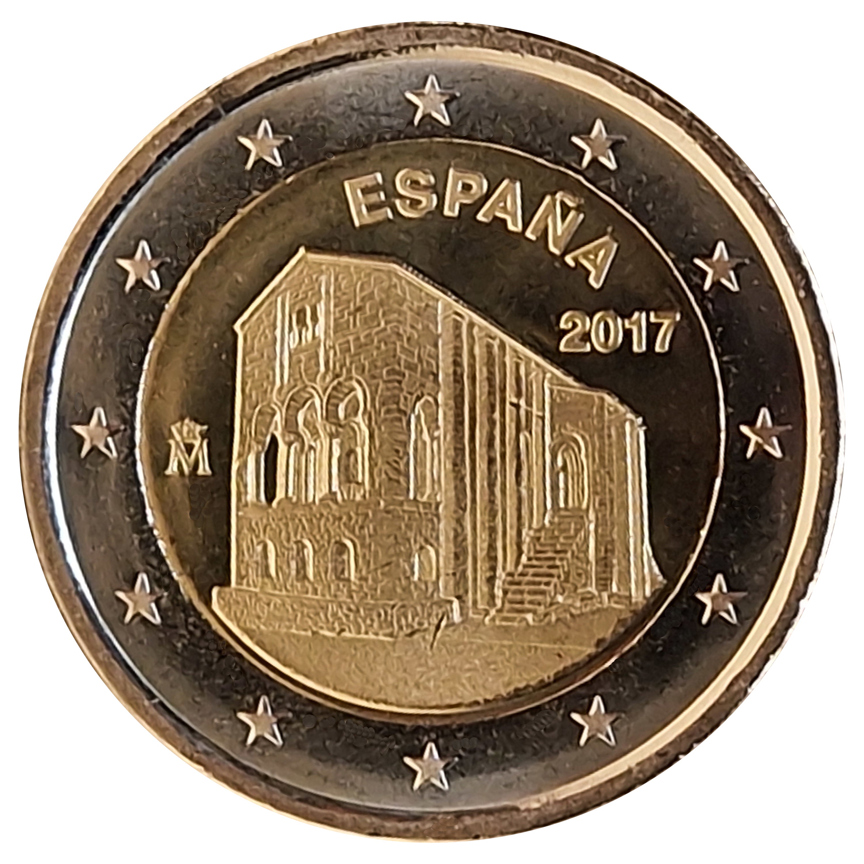 Moneta da 2 Euro Spagna 2017 Asturie Moneta Commemorativa UNC