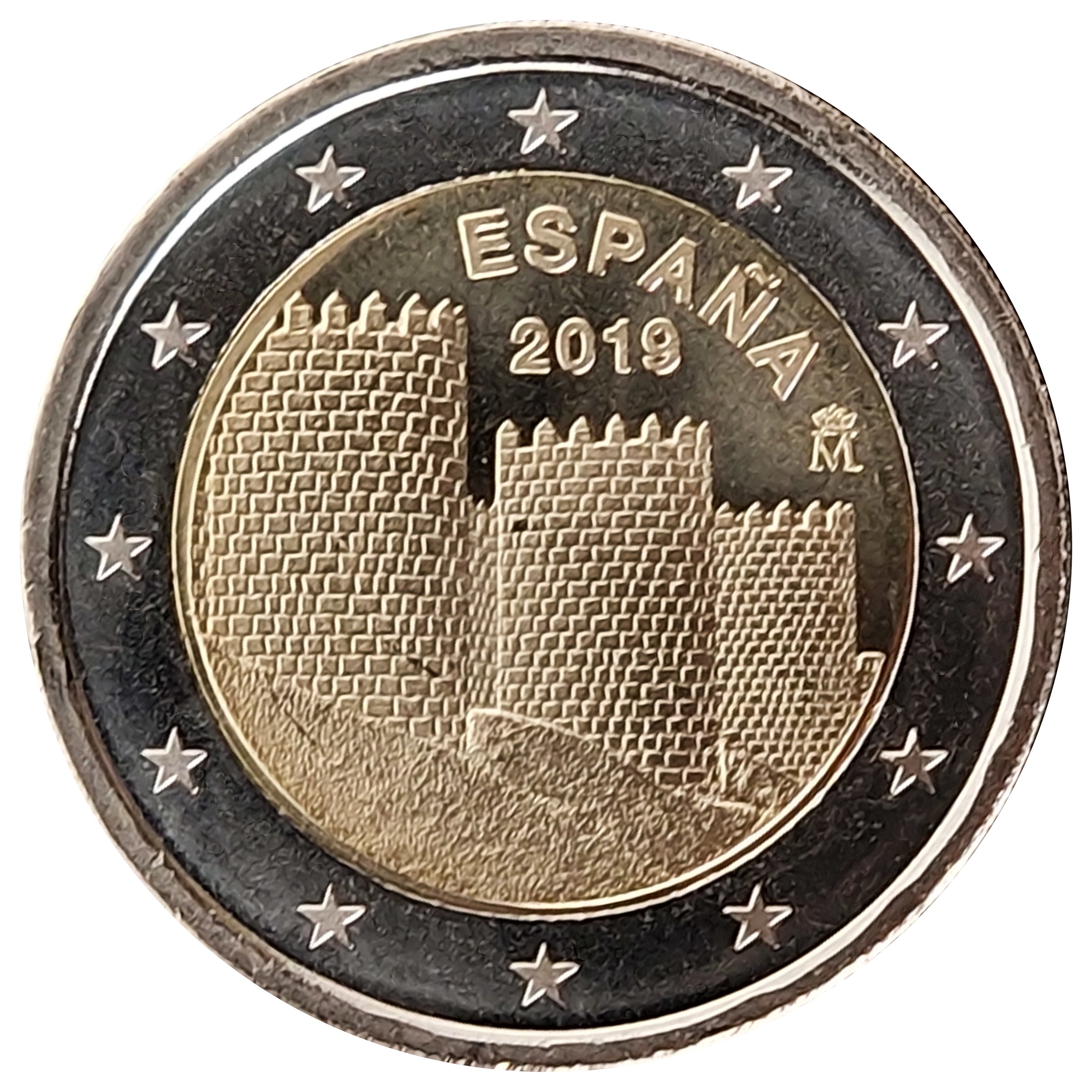 2 Euro Münze Spanien 2019 Avila Sondermünze UNC
