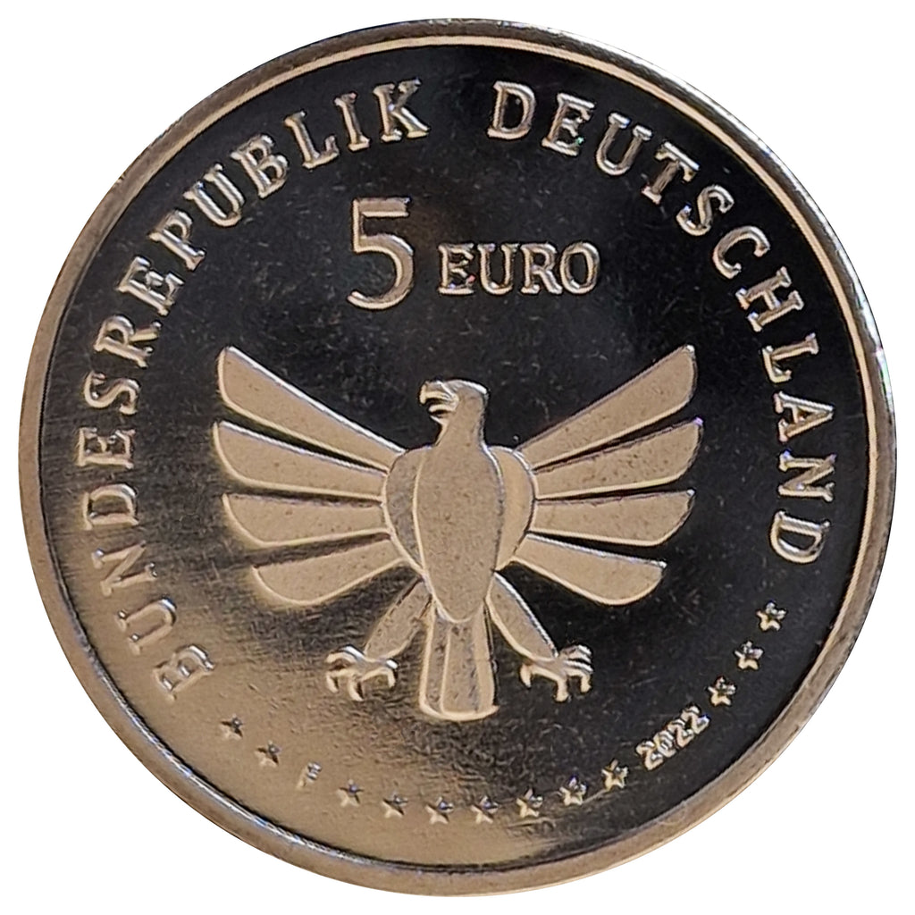 Moneta da 5 euro Germania 2022 Regno degli Insetti Moneta Commemorativa UNC