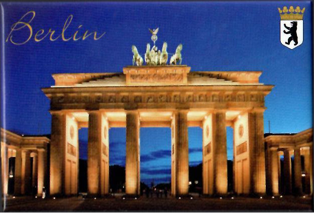 Fotomagnete Berlino – Porta di Brandeburgo – Calamita da Frigo Souvenir Magnete fotografico