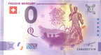 Banconota da 0 euro Freddie Mercury III · Queen · Souvenir o zero € Biglietto