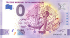 Banconota da 0 euro Freddie Mercury I · Queen · Souvenir o zero € Biglietto