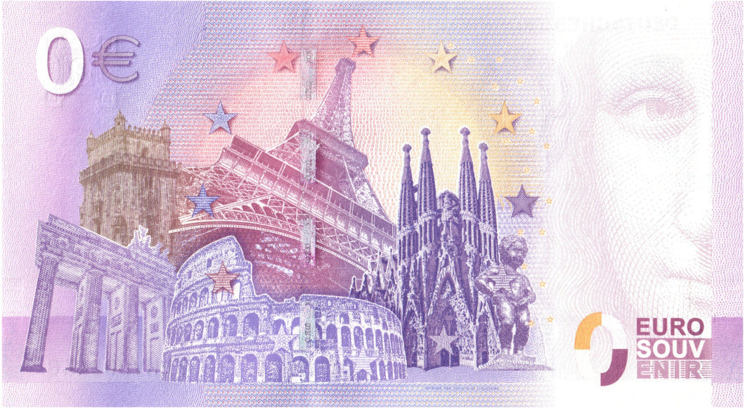 Banconota da 0 euro Colonia sul Reno III · Germania · Souvenir o zero € Biglietto