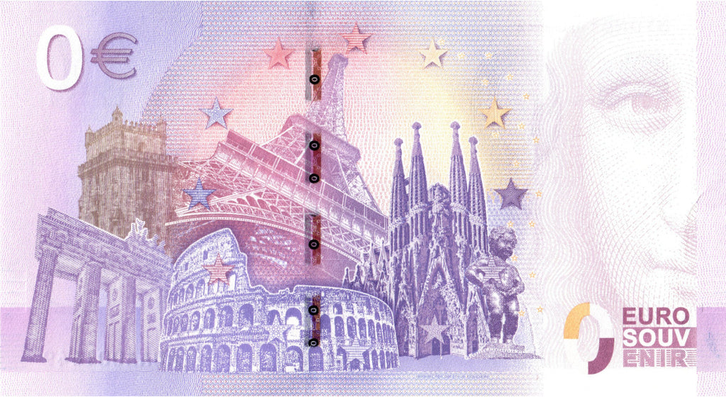 Banconota da 0 euro New York · Statua della Libertà · USA · Souvenir o zero € Biglietto